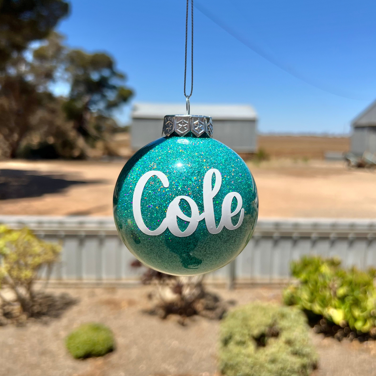 Glitter Baubles