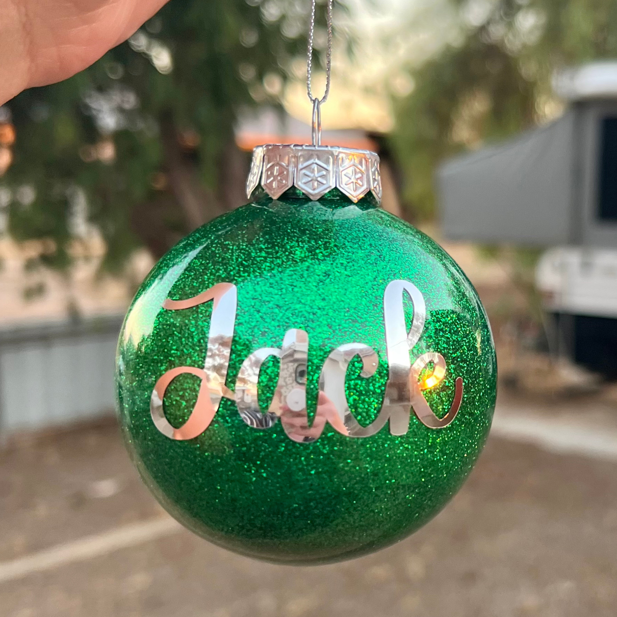 Glitter Baubles
