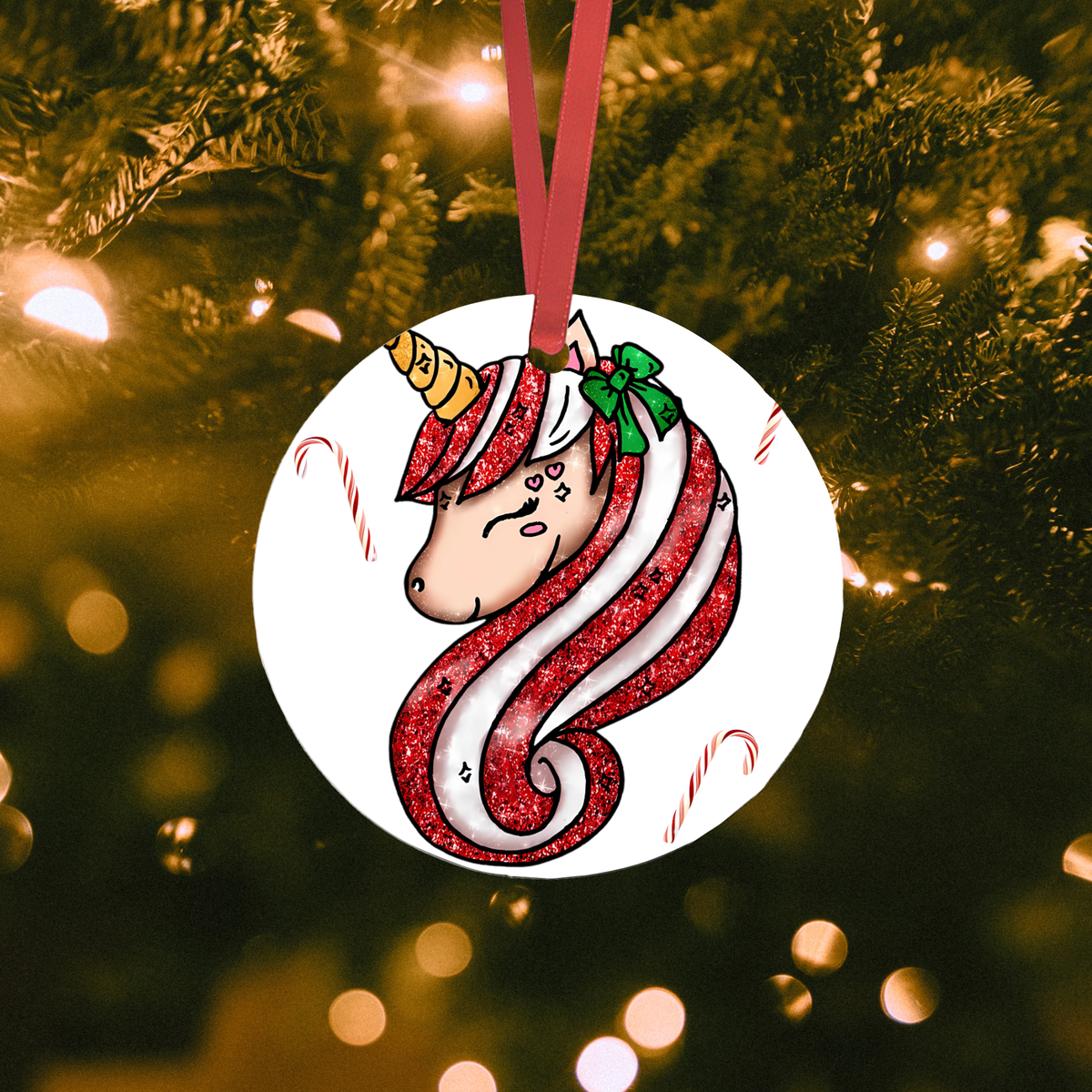 White Acrylic Christmas Decorations