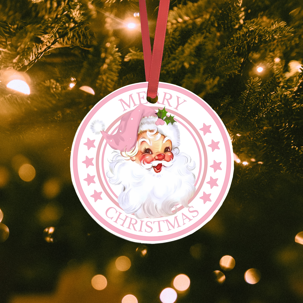 White Acrylic Christmas Decorations
